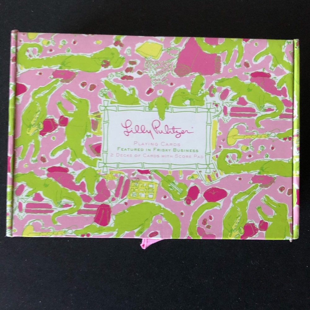 Lilly Pulitzer playing card set